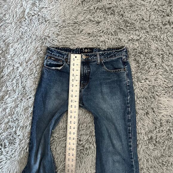 Vintage Y2K lei Wide Leg Blue Jeans Women’s Denim 2000s Large - Picture 8 of 12